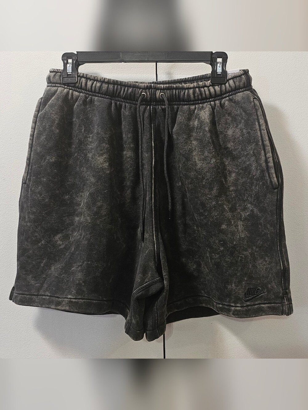 Nike Club Fleece Shorts Mens Size Medium Anthracite New With Tags 🔥